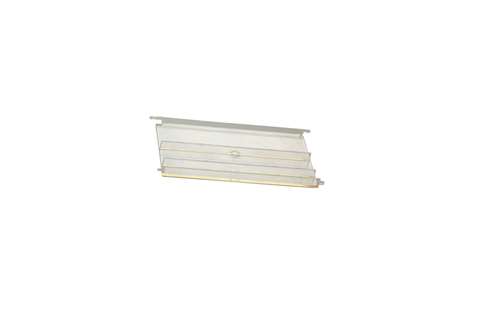 Porte rabattable transp. - 195x135 mm - pour bac euronorm SCC-4271