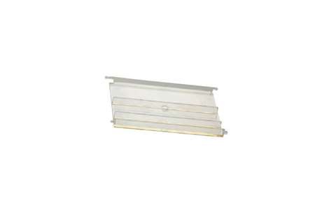 Porte rabattable transp. - 195x165 mm - pour bac euronorm SCC-4321