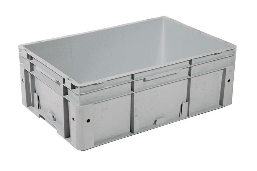 EN Stackable container Solid line 40l - 600x400x220mm - reinforced to 50kg load capacity 