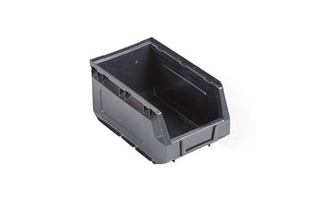 Small parts bin - series 2000 240x145x125mm - recycled black