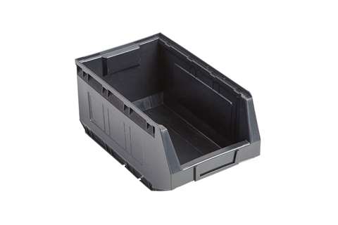 Small parts bin - series 2000 345x207x165mm - recycled black