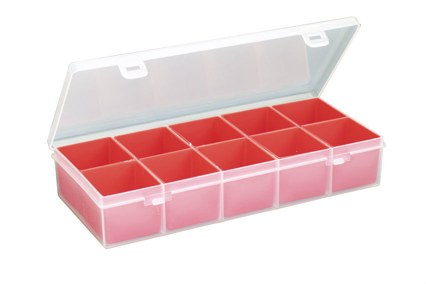 Organiser Storage 5000 with 10 removable inserts - 268x125x50mm 