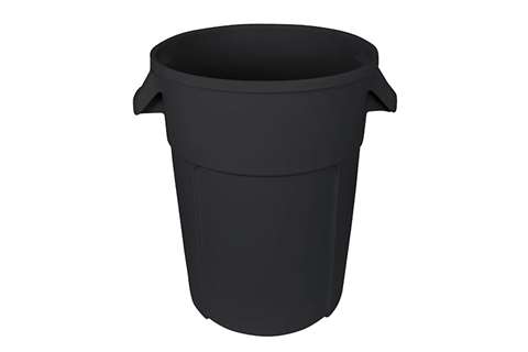 Conteneur déchets rond 85l - ø560x630mm - sans couvercle