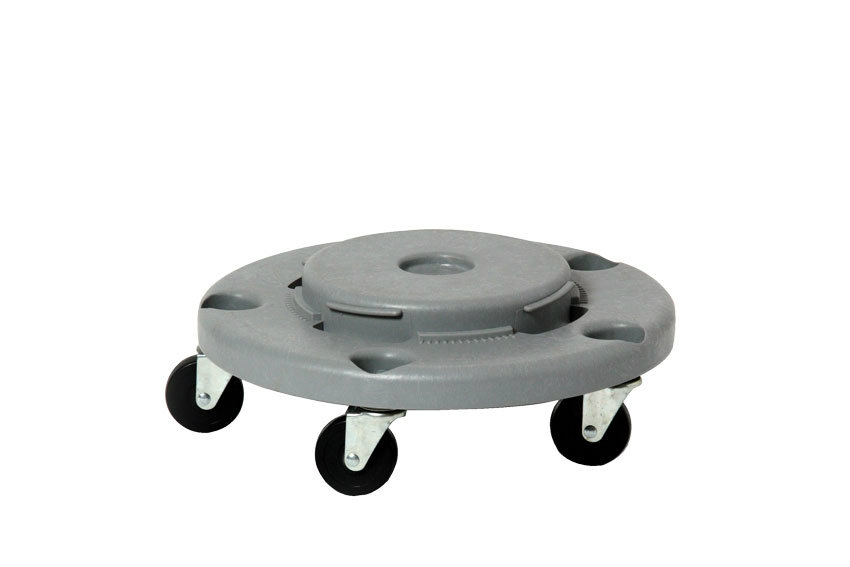 Chariot de transport pour poubelle - Ø405x165mm - pour TCB-0080 