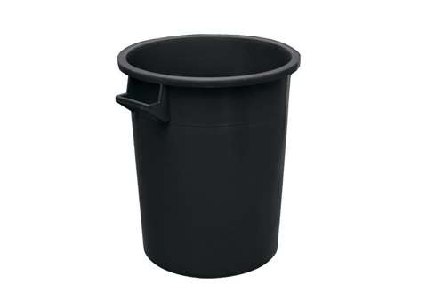 Conteneur à déchets cylindrique - 75l - ø390mm - excl. couverture