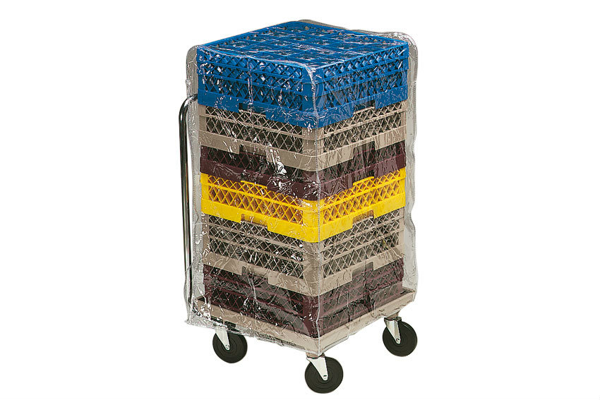 Protective transparent cover for glass racks Traex - H: 1220mm 