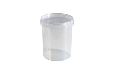 Pot ø118mm - 870ml - excl. couvercle - serie Unipak rond