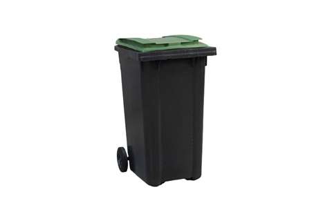Container on wheels - 240l - with colored lid