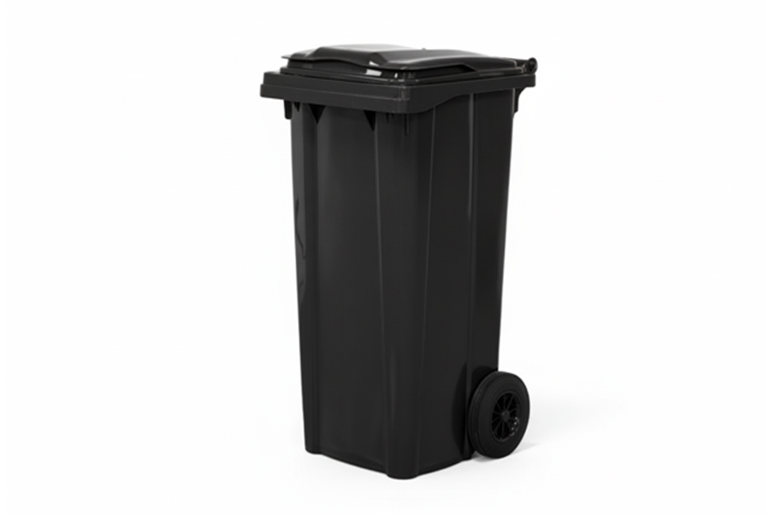 Conteneur à déchets sur 2 roues - 120l 