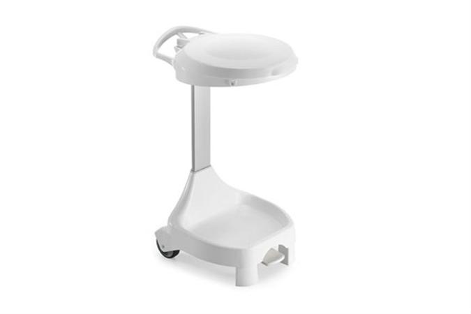 Support sac poubelle mobile - pour sac 120l 