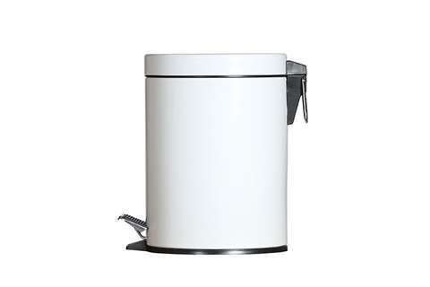 Round pedal bin 5l