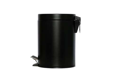 Round pedal bin 5l