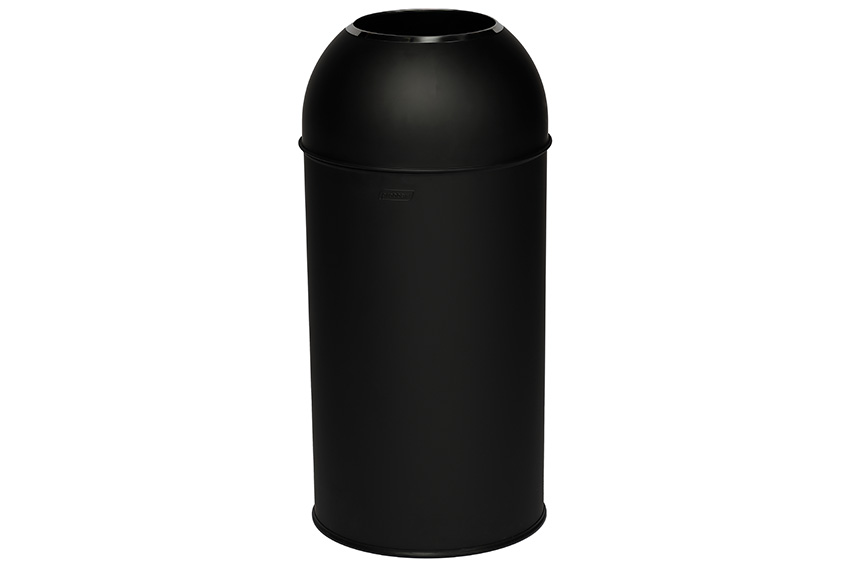 Poubelle avec ouverture - 40l - corps &amp; ouverture acier inox 