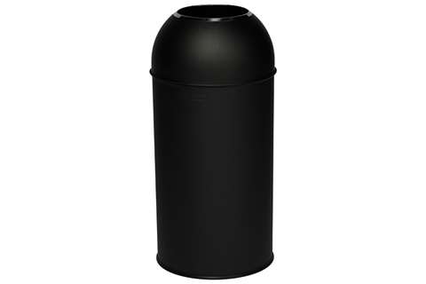 Poubelle avec ouverture - 40l - corps & ouverture acier inox
