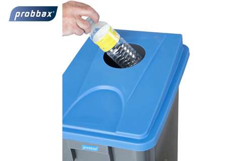 Lid with round opening (plastic/glass) - 328x453x70mm