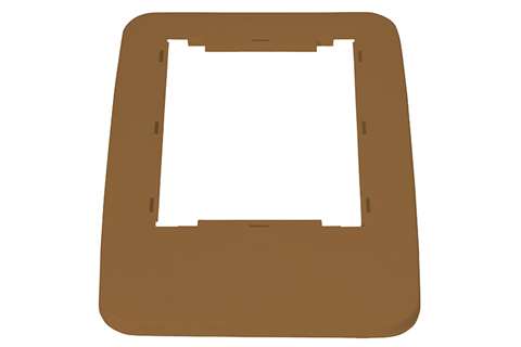 Frame for WSB waste containers